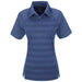 Ladies Shimmer Golf Shirt - Orange 2XL / Blue / BU