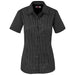 Ladies Short Sleeve Aston Shirt L / Black / BL