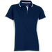 Ladies Two-Tone Golfer Navy/White / LAR / Last Buy - Golf Shirts