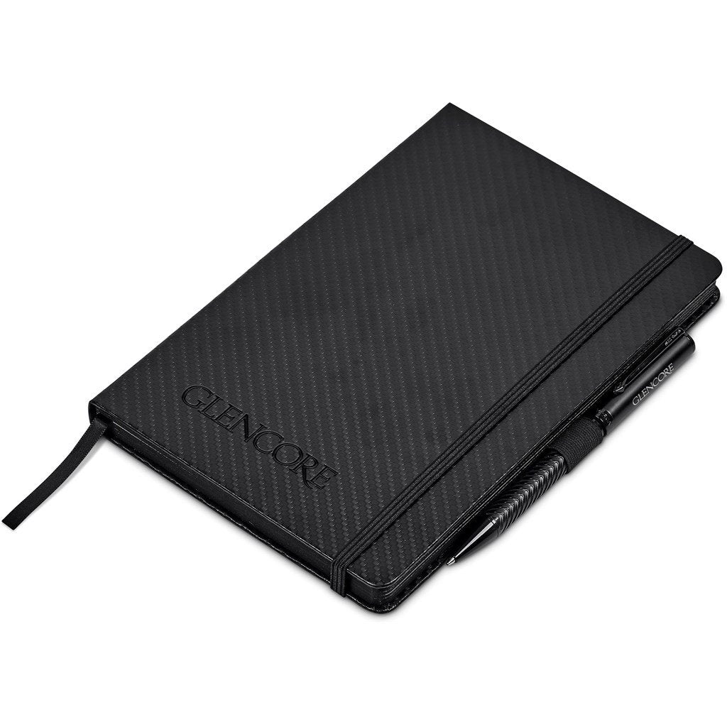 Lagarna Notebook & Pen Set BLACK - Sets,Alex Varga Premium Gift Sets,Notebook Sets
