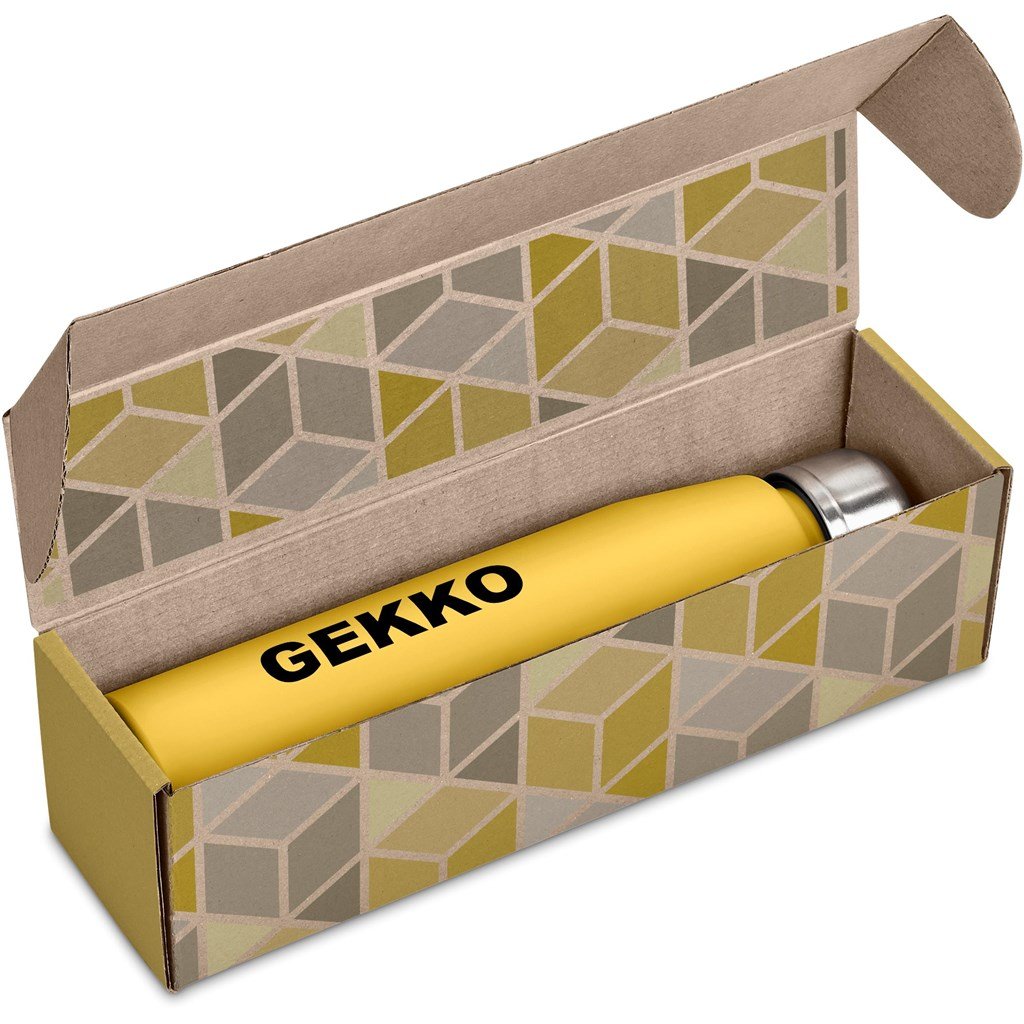 Lamda Lite Bottle in Bianca Custom Gift Box YELLOW - Bottles Flasks And Tall Tumblers In Boxes,Custom Packaging