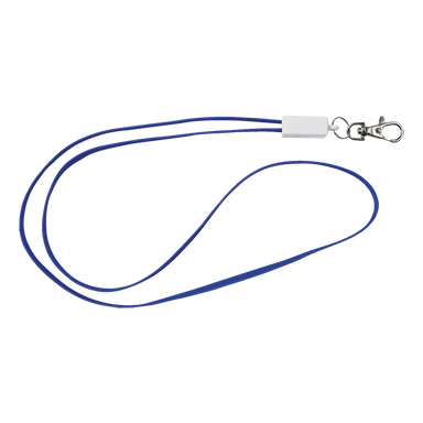 Lanyard Charging Cable Blue / STD / Last Buy - Novelties