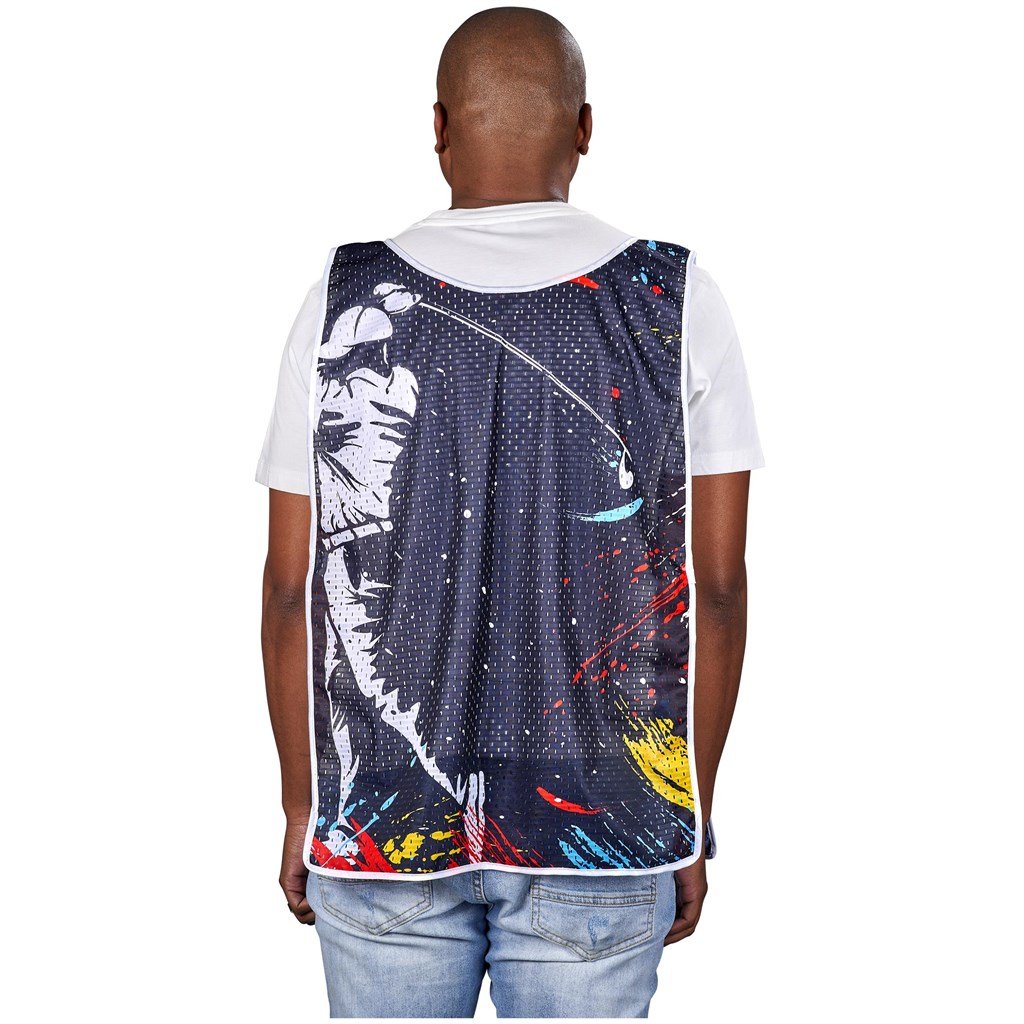 Custom League Caddy Bib SOLID WHITE - Sports and Fitness,Custom Fitness