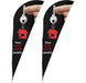 Legend 2m Sublimated Sharkfin Single-Sided Flying Banner (Set Of2)-Banners