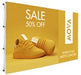 Legend Double-Sided Straight Banner Wall 3.7mx2.25m-Banners