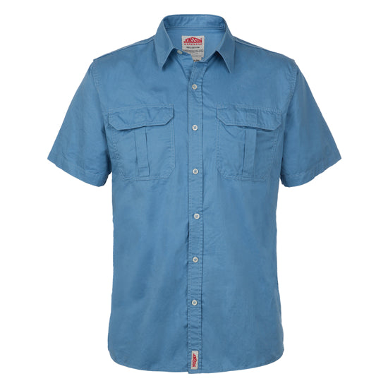 Legendary Short Sleeve Work Shirt French Blue / 5XL - High Grade Shirts