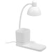 Lexicon Desk Lamp Pen Caddy & Phone Stand Solid White / SW - Mobile Stands