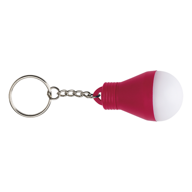 Light Bulb Shaped Keychain Red / STD / Last Buy - Keychains