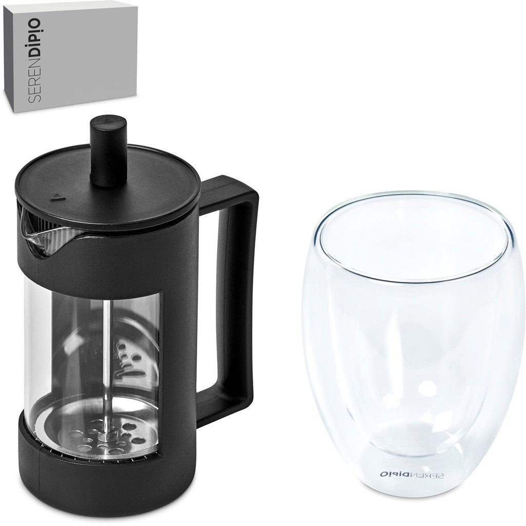 Lorenzo Coffee Set TRANSPARENT - Sets,Drinkware Sets