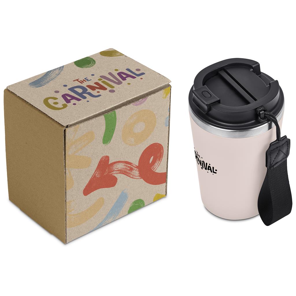 Luca Tumbler in Bianca Custom Gift Box CREAM - Bottles Flasks And Tall Tumblers In Boxes,Custom Packaging