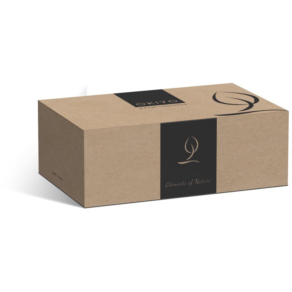 Machi Wheat Straw Lunch Box Solid White / SW