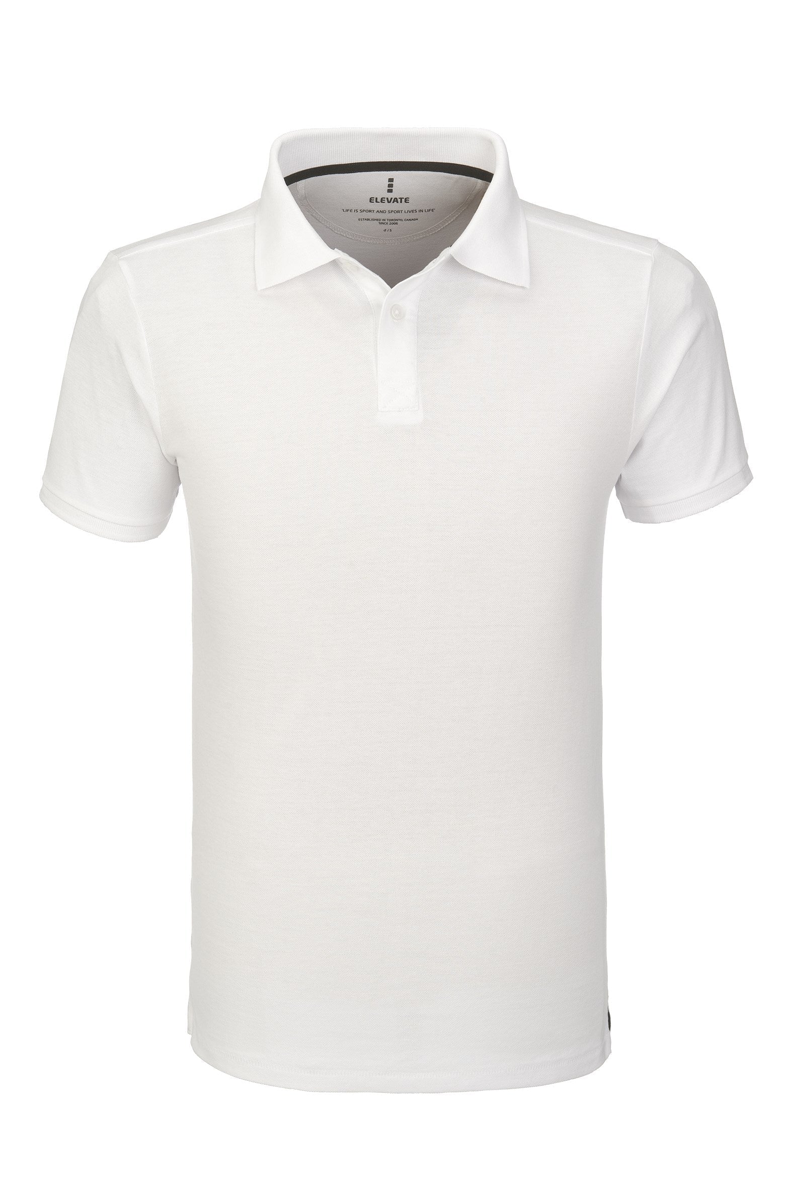 Mens Calgary Golf Shirt - Black Only-2XL-White-W