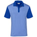 Mens Crossfire Golf Shirt - Grey 2XL / Blue / BU
