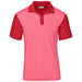 Mens Crossfire Golf Shirt - Grey 2XL / Red / R