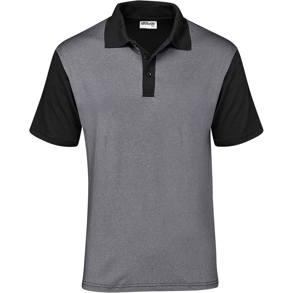 Mens Crossfire Golf Shirt - Grey L / GY
