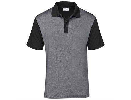 Mens Crossfire Golf Shirt - Grey