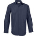 Mens Long Sleeve Catalyst Shirt - White Only-2XL-Navy-N