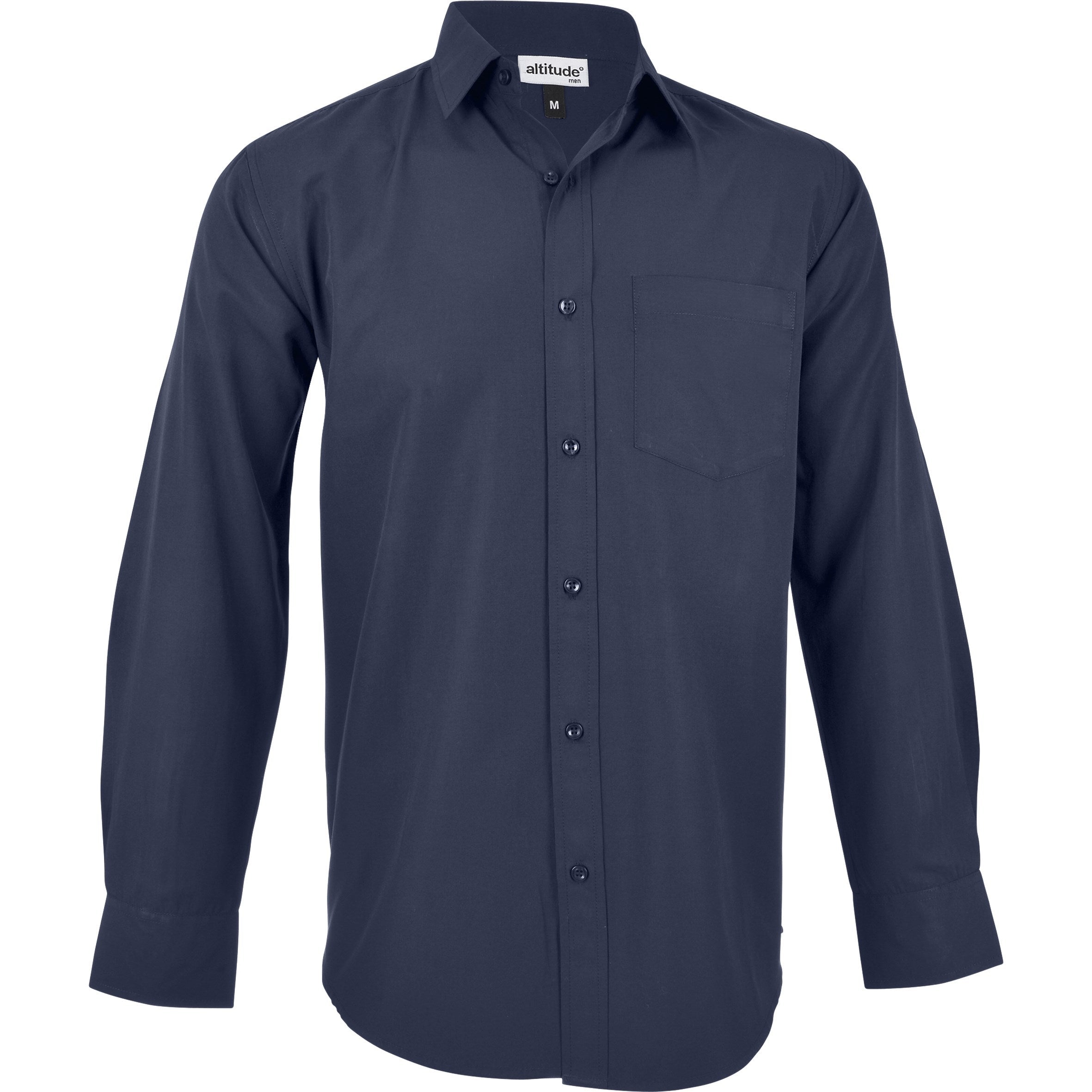 Mens Long Sleeve Catalyst Shirt - White Only-