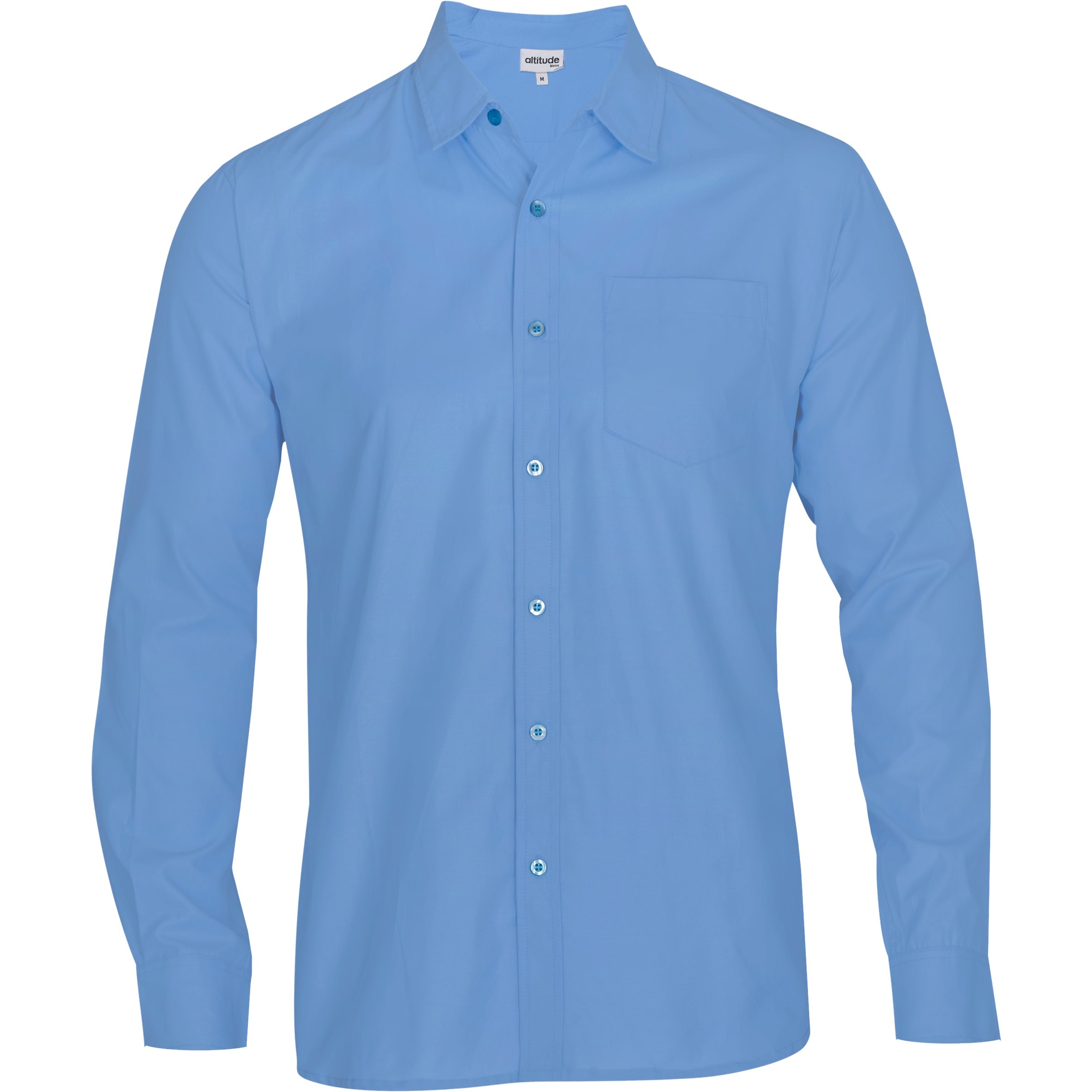 Mens Long Sleeve Catalyst Shirt - White Only-