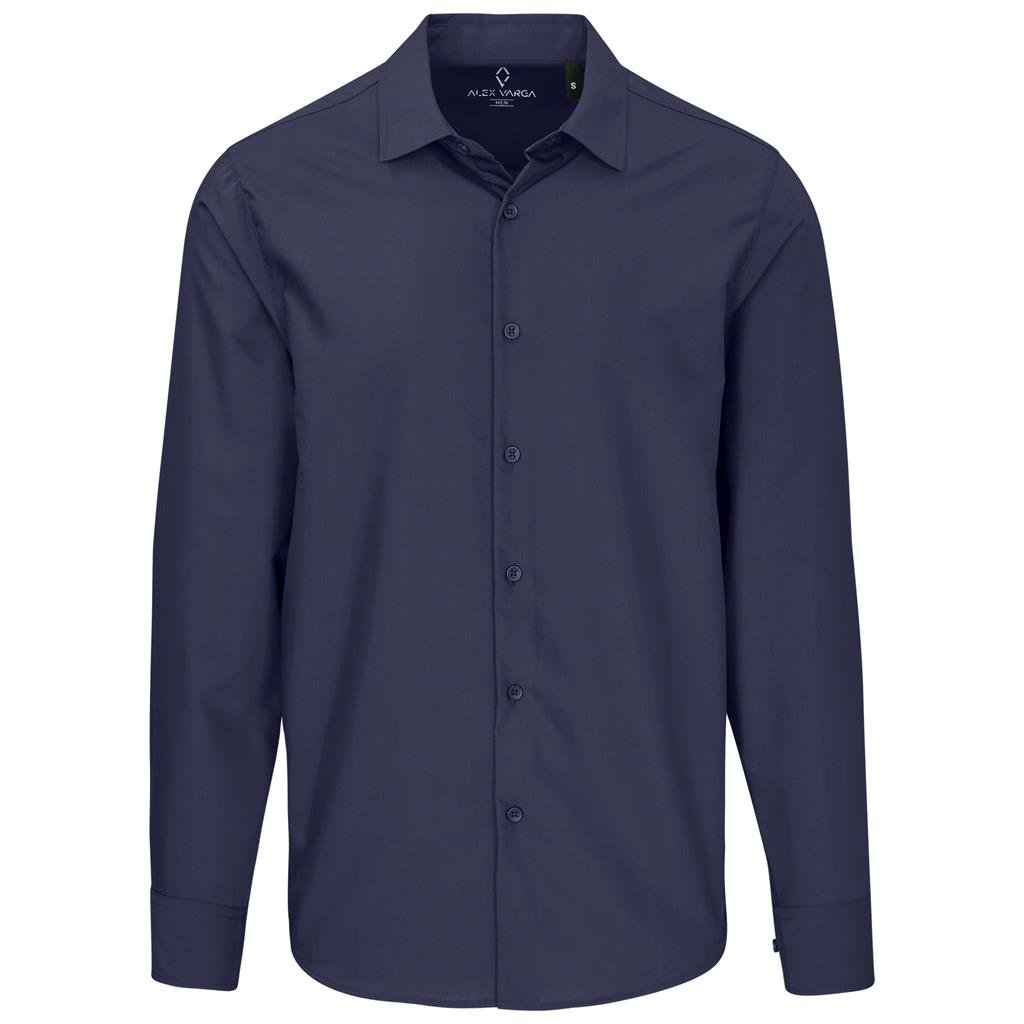 Mens Long Sleeve Hallstatt Shirt S / NAVY - Lounge Shirts,New Clothing 2025