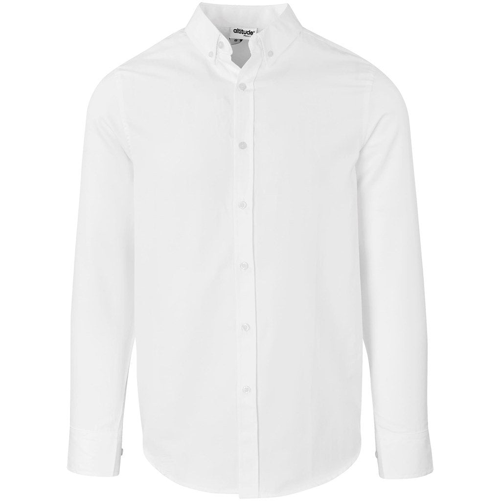 Mens Long Sleeve Nottingham Shirt 2XL / White / W