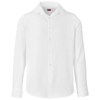 Mens Long Sleeve Wallstreet Shirt - Navy 2XL / White / W