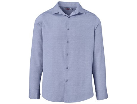 Mens Long Sleeve Wallstreet Shirt - Navy