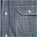 Mens Long Sleeve Windsor Shirt - Grey