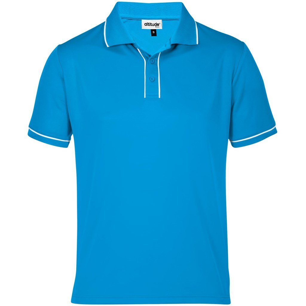 Mens Osaka Golf Shirt 2XL / Cyan / CY