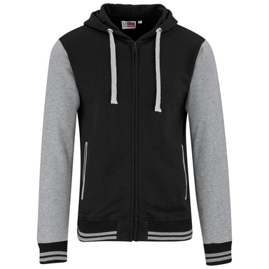 Mens Princeton Hooded Sweater-2XL-Black-BL