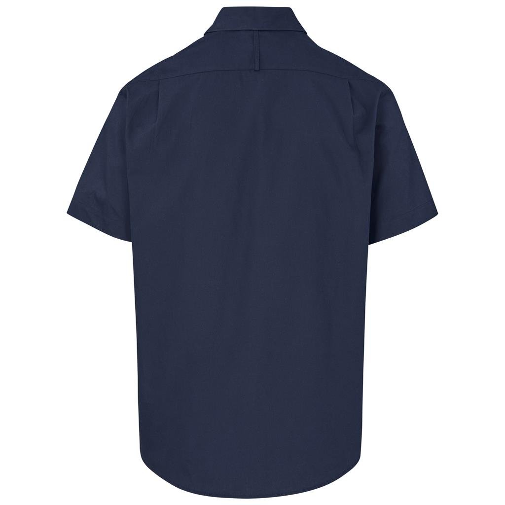 Mens Short Sleeve Cotton Twill Moderna Shirt - Lounge Shirts,New Clothing 2025