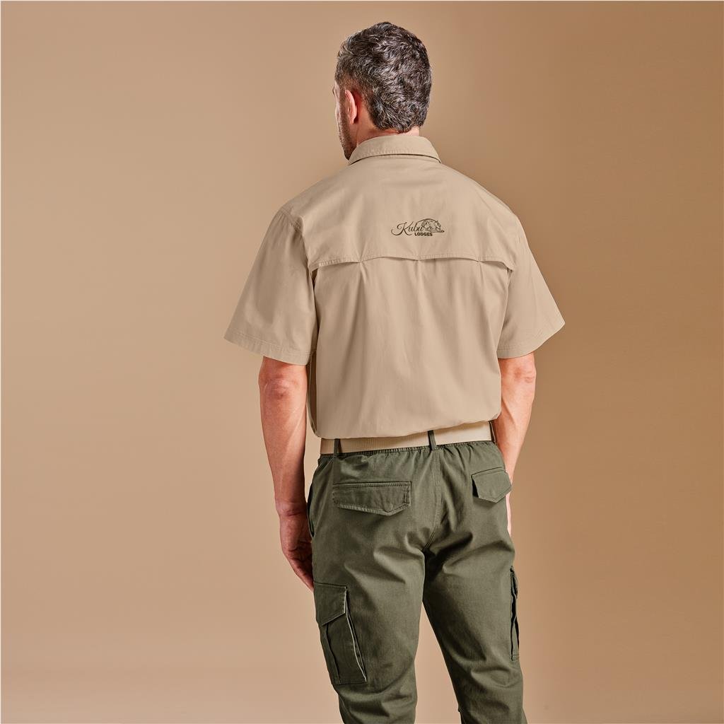 Mens Short Sleeve Mawenzi Twill Shirt - New Clothing 2025,Shirts,Utility Shirts