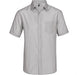 Mens Short Sleeve Portsmouth Shirt - Red Only-L-Grey-GY