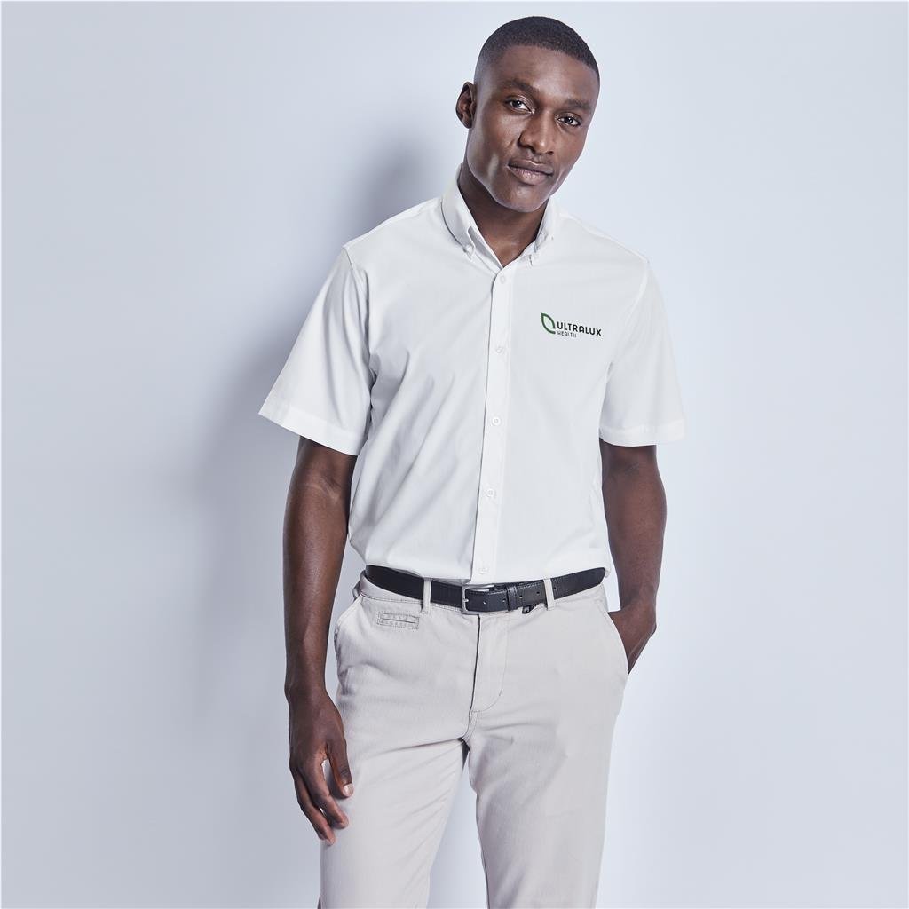 Mens Short Sleeve Sheffield Stretch Shirt - Lounge Shirts,New Clothing 2025