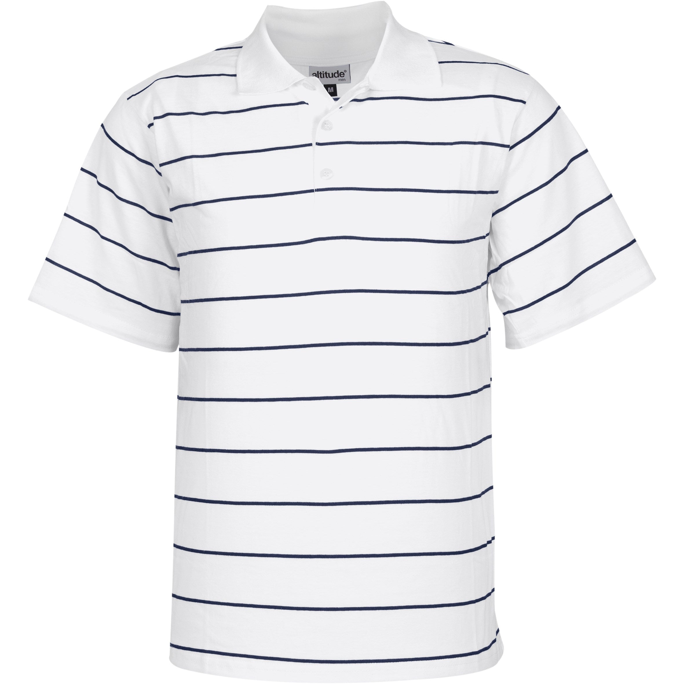 Mens Stinger Golf Shirt - White Only-