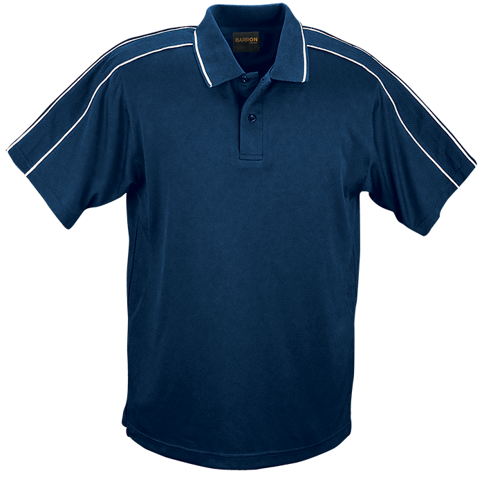 Mens X-treme Golfer Navy/White / SML / Regular - Golf Shirts