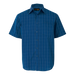 Metro Check Lounge Short Sleeve  Royal/Black/White / 