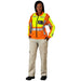 Metro Two-Tone High Visibility Reflective Zip-Off Jacket - Work Safety Protective Gear