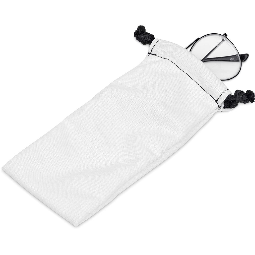 Custom Midlands Polyester Glasses Pouch BLACK - Personal Care and Pamper Gifts,Custom Gifts