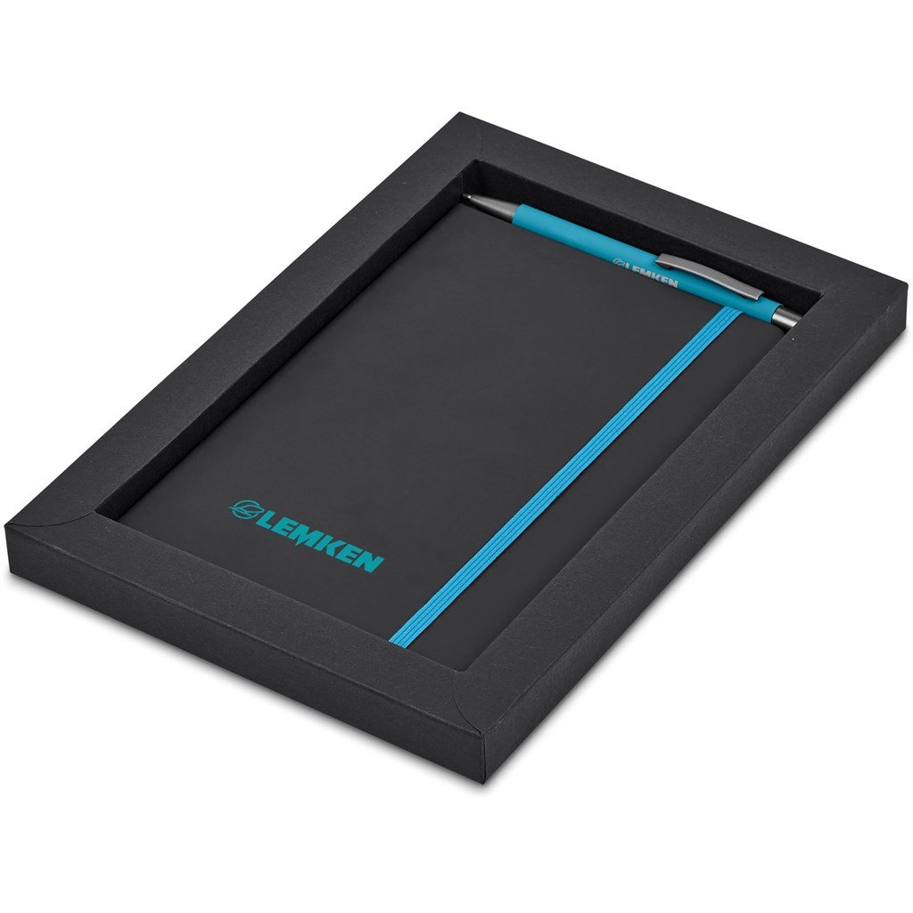 Miller Notebook & Pen Set TURQUOISE - Sets,Notebook Sets
