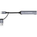 Minsk 2-in-1 Connector USB Hub GUN METAL - Hubs,Technology