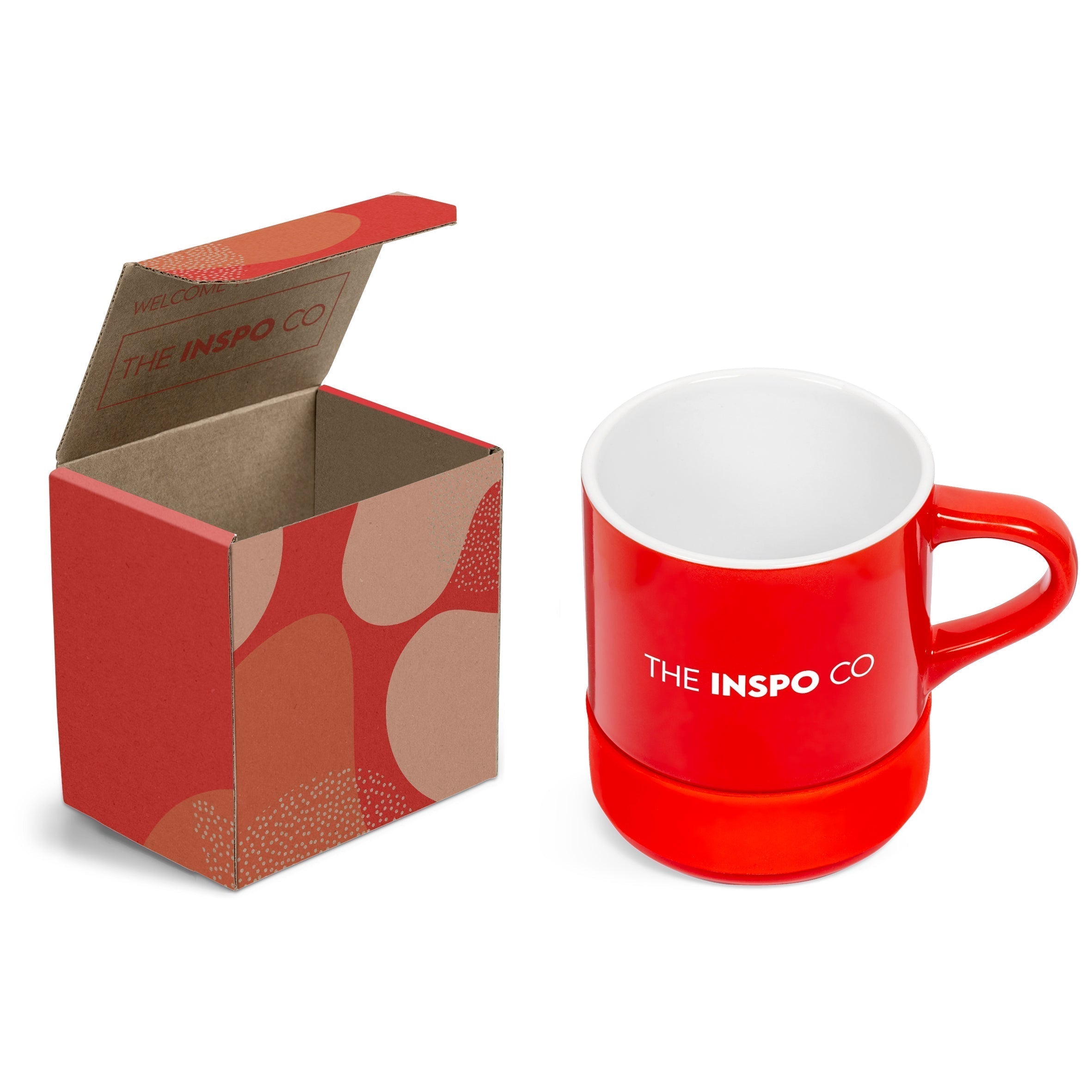 Mixalot Mug in Bianca Custom Gift Box - Yellow Only-Red-R