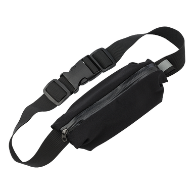 Neoprene Water Repellent Waist Bag Black / STD / Regular - Travel