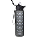 Neptune Plastic Water Bottle - 1 Litre BLACK - Bottles,Ideas for Fitness,Drinkware