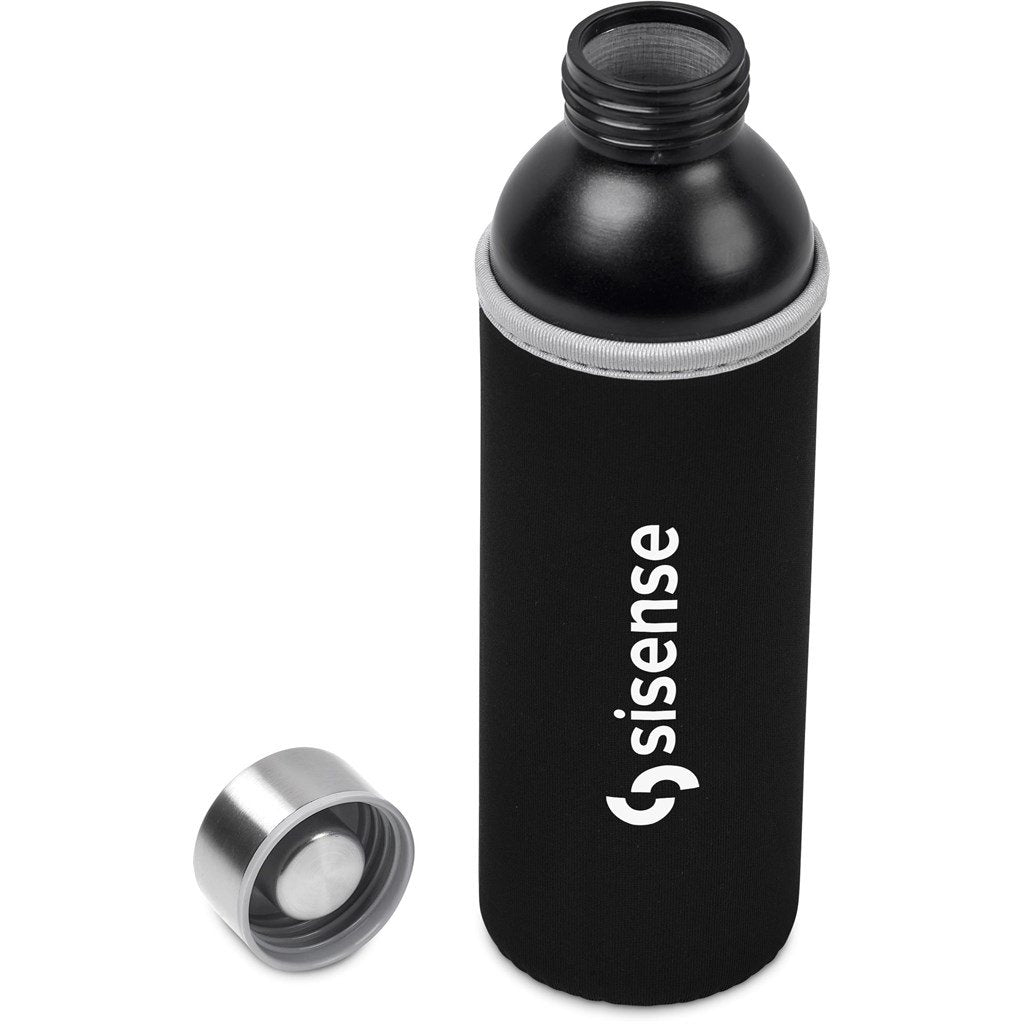 Nostro Recycled Aluminium Water Bottle - 650ml - Bottles,Drinkware,Recycled Drinkware
