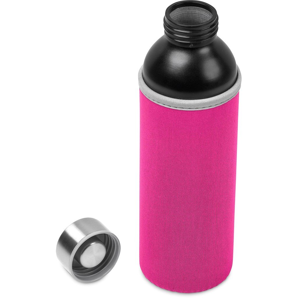 Nostro Recycled Aluminium Water Bottle - 650ml - Bottles,Drinkware,Recycled Drinkware