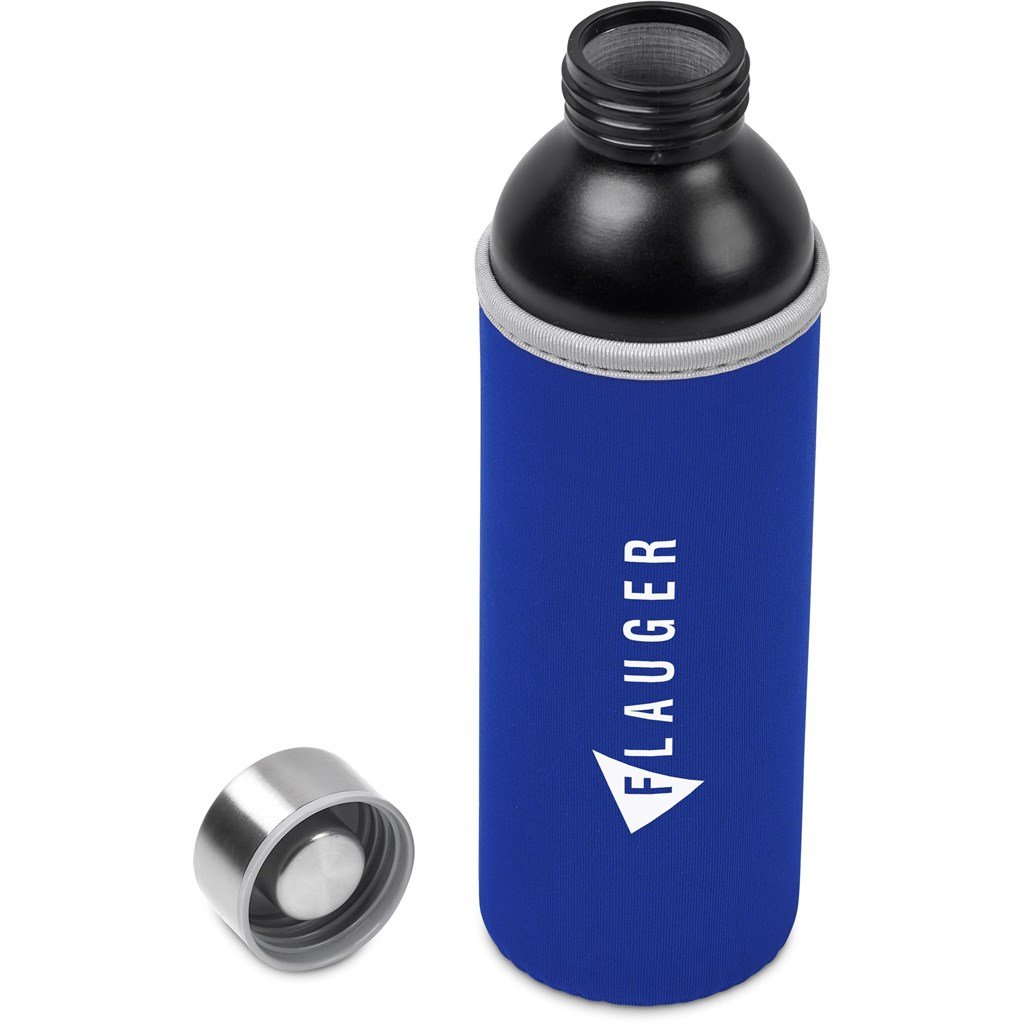 Nostro Recycled Aluminium Water Bottle - 650ml - Bottles,Drinkware,Recycled Drinkware