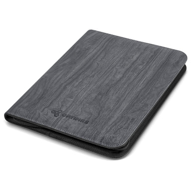 Oakridge A4 Zip-Around Folder-Grey-GY