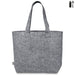 Ocean Recycled PET Felt Shopping Tote Bag Grey / GY - Totes