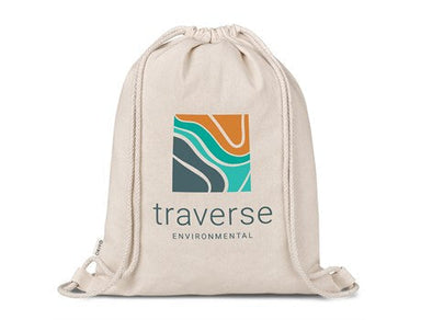 Okiyo Orei Cotton Drawstring Bag-Natural-NT